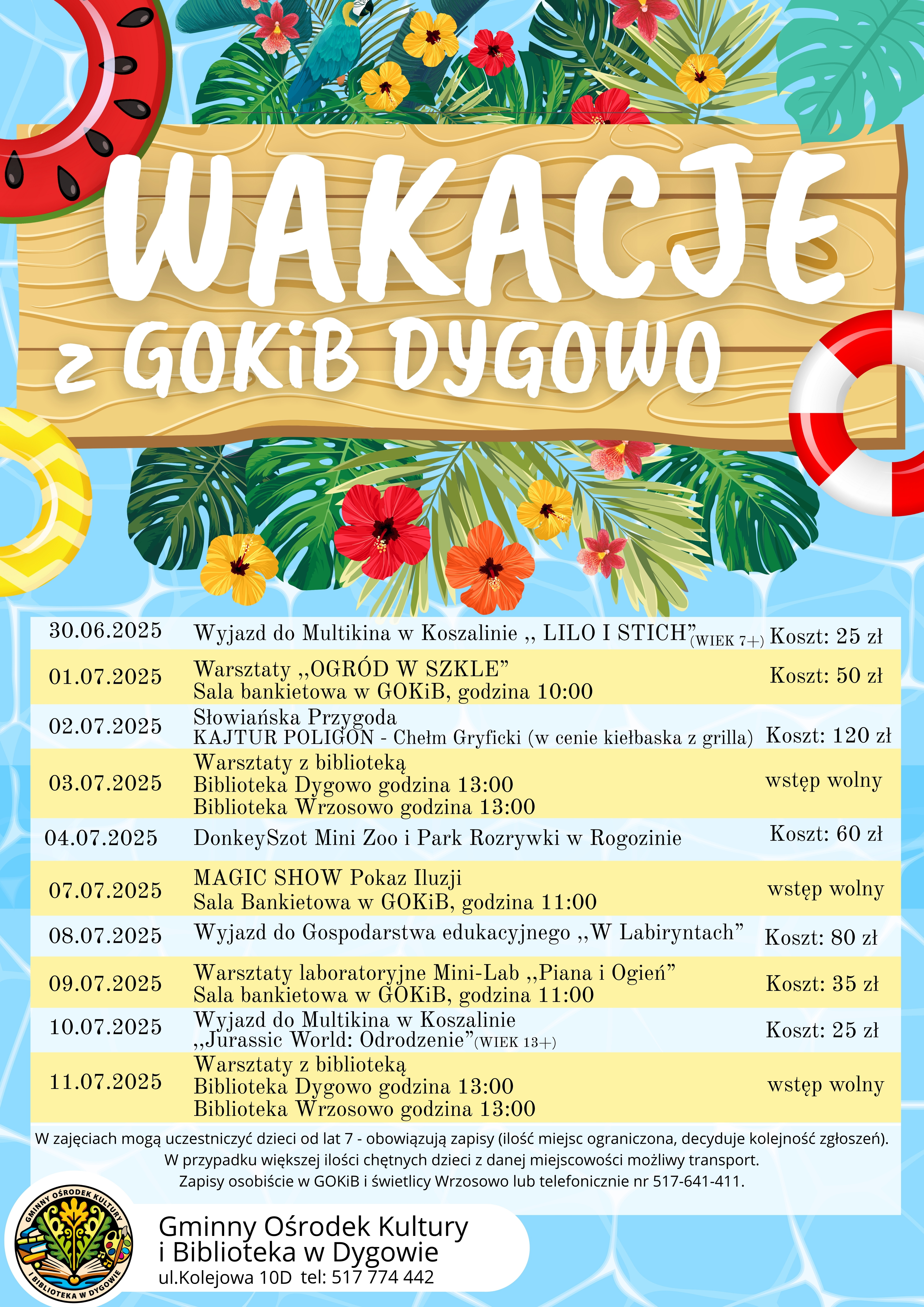 Wakacje 2025