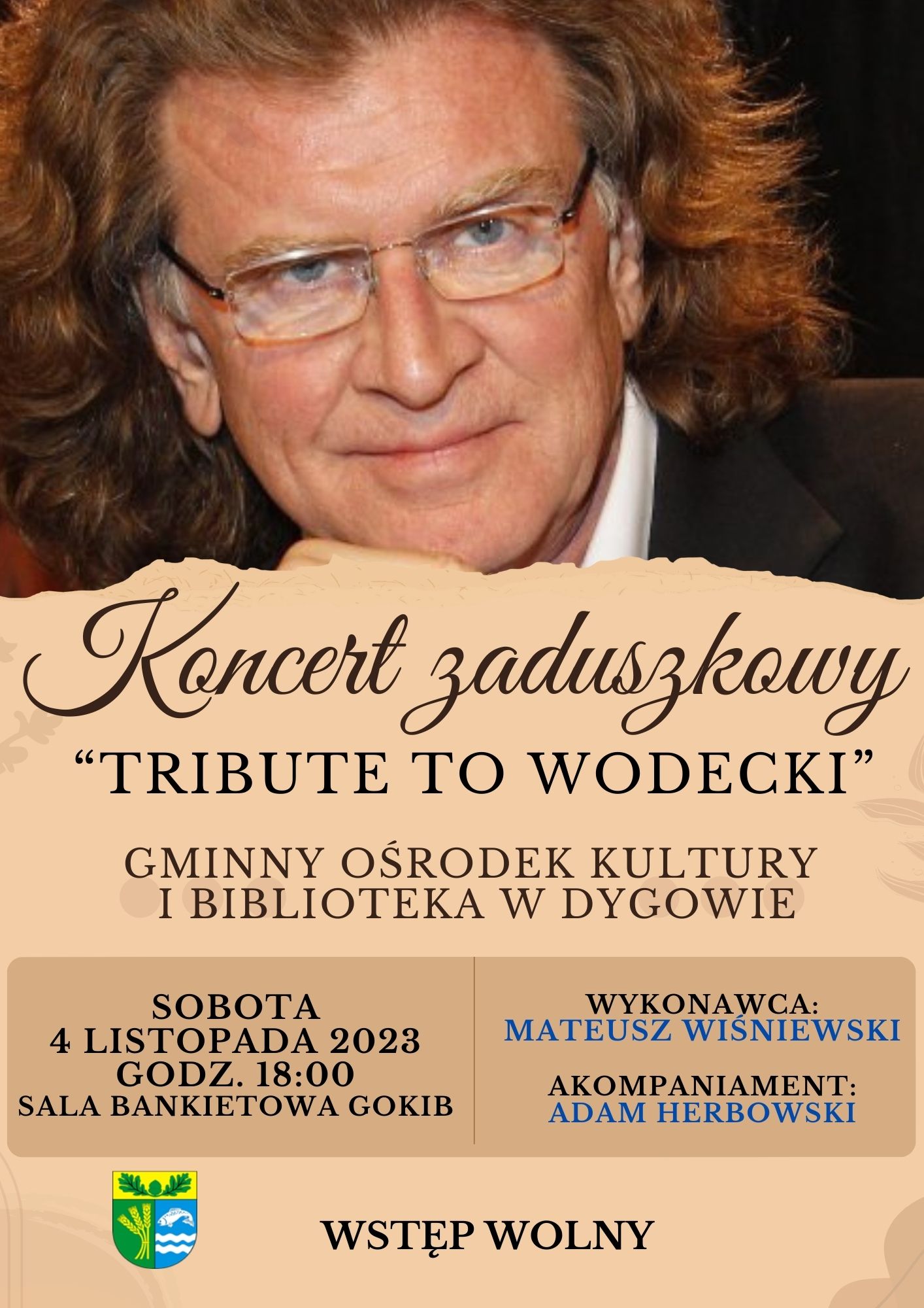 Koncert zaduszkowy "Tribute to Wodecki"