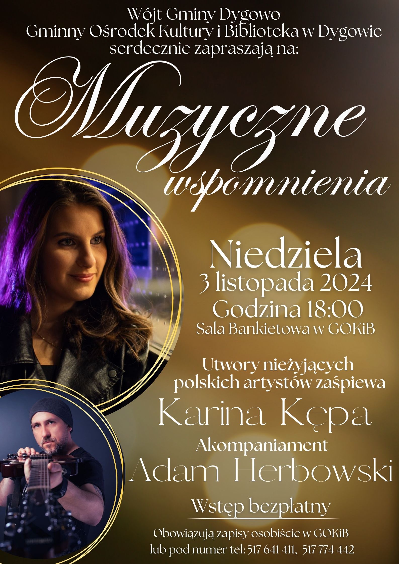 Koncert "Muzyczne wspomnienia"