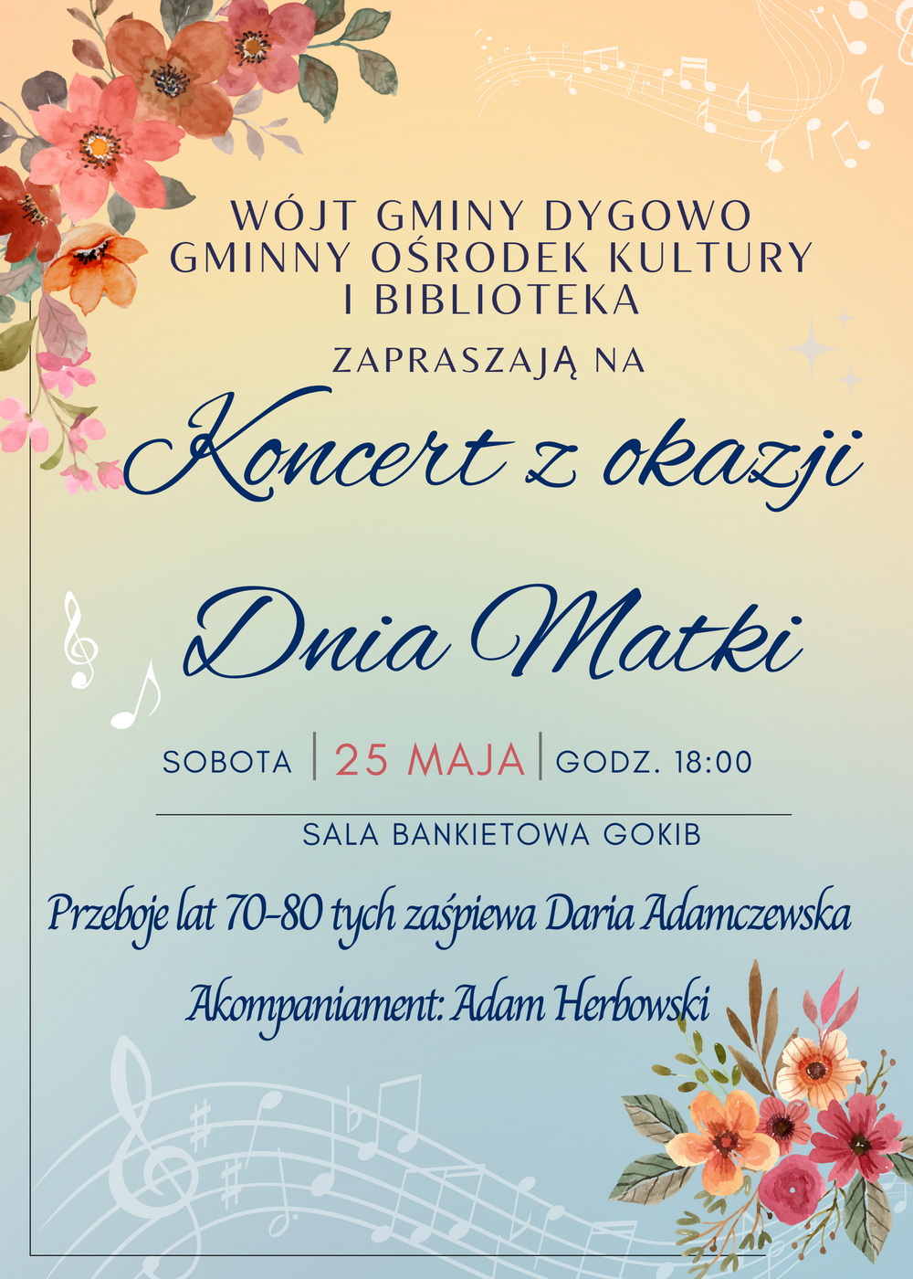 KONCERT Z OKAZJI DNIA MATKI