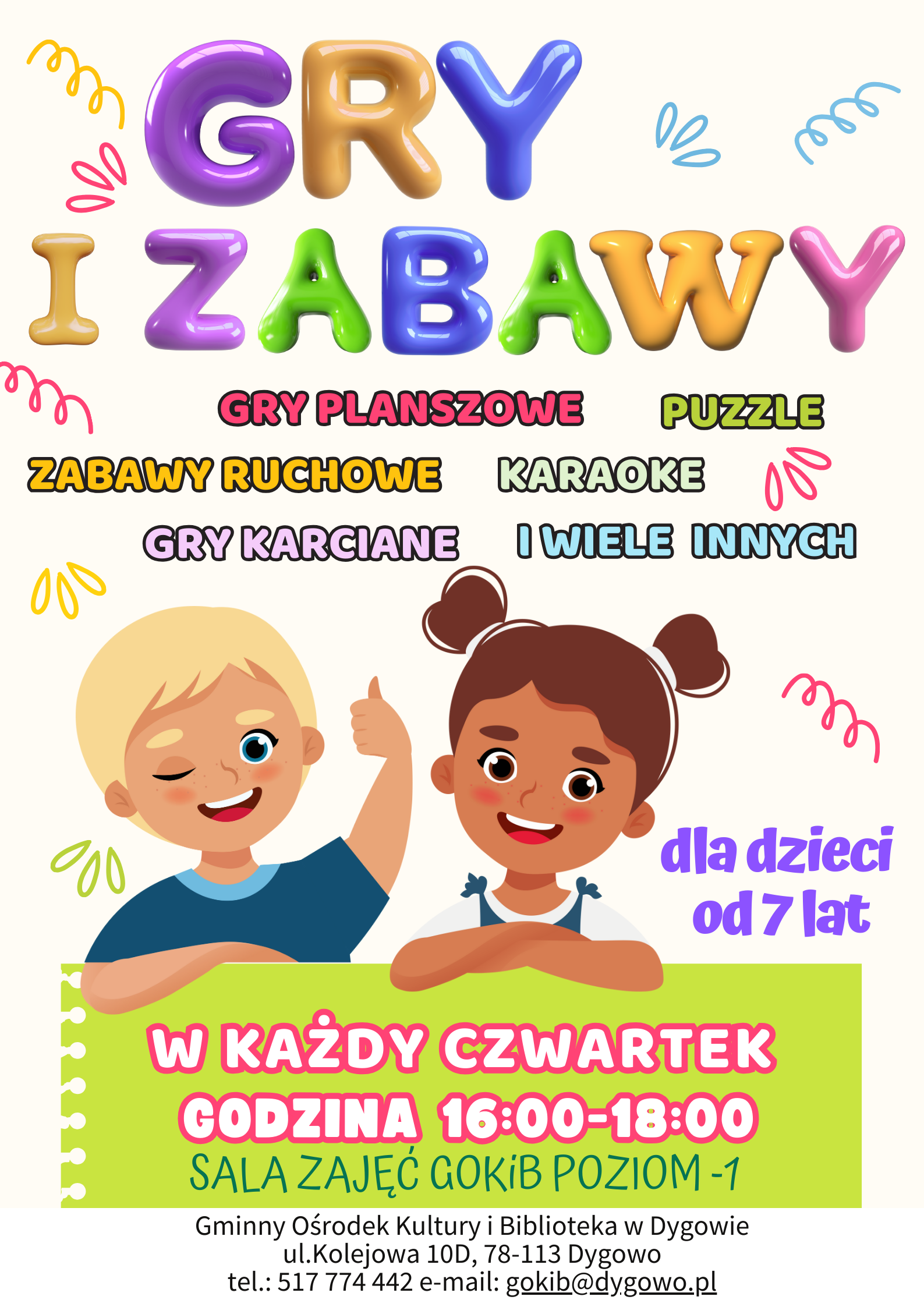 Wspólne gry i zabawy