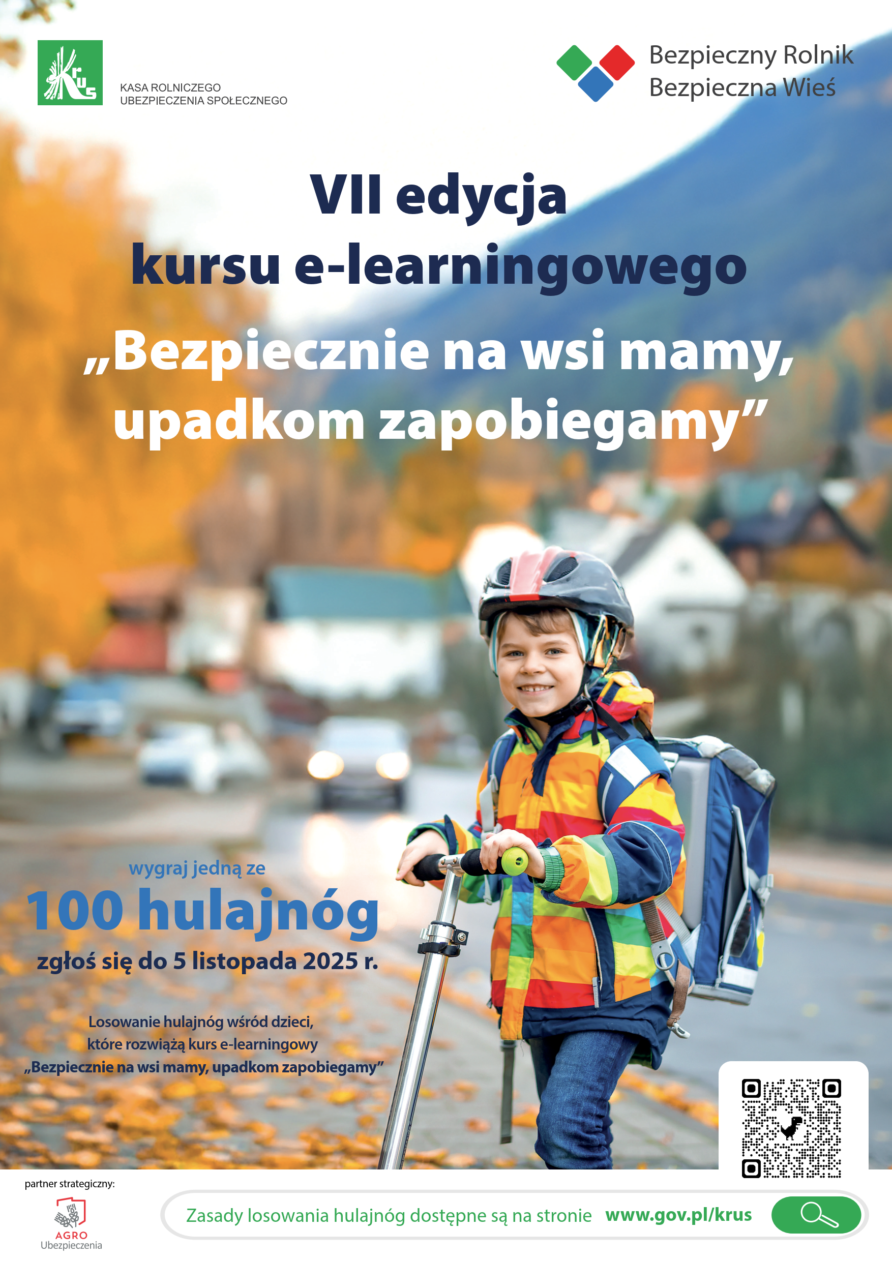 Bezpiecznie na wsi mamy, upadkom zapobiegamy