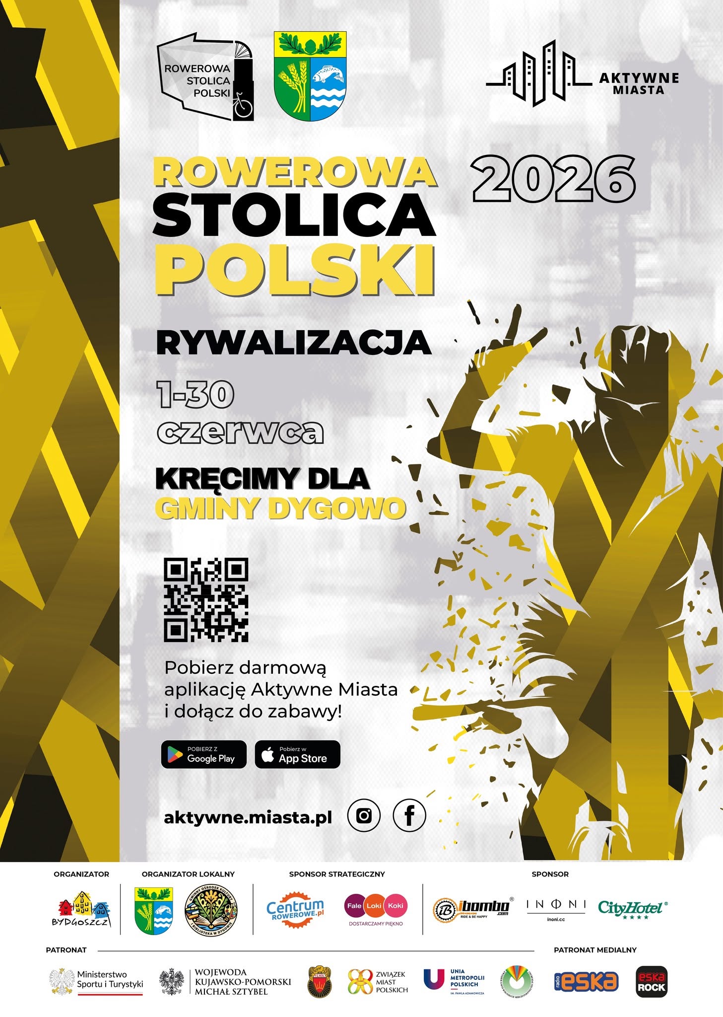 Gmina Dygowo w rywalizacji o tytuł Rowerowej Stolicy Polski 2026